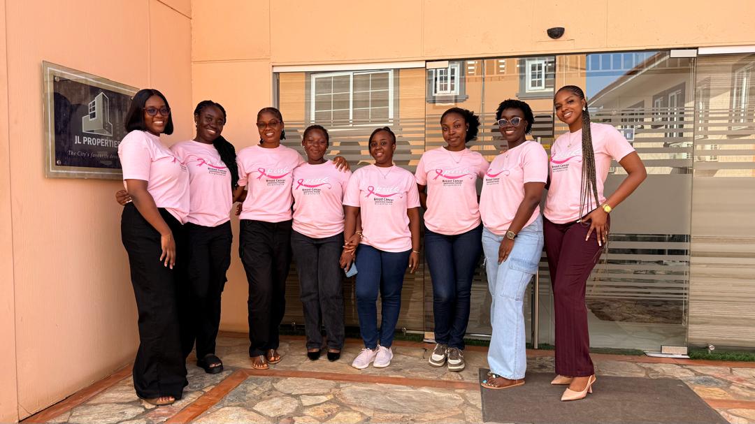 Pink October awareness at JL Properties